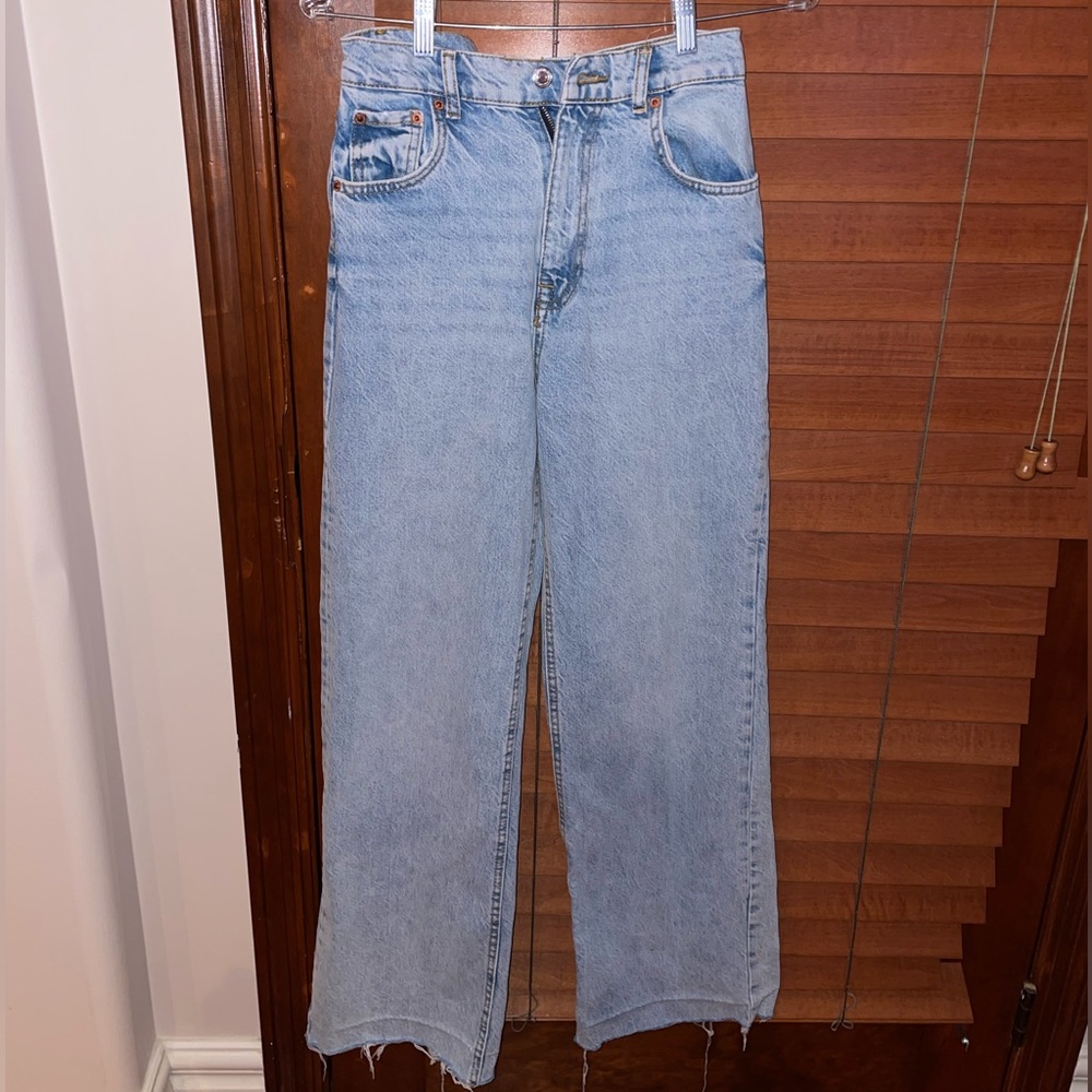 Zara 90s Full Length Jeans Size 4